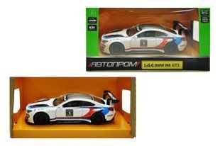Машина металева "Автопром" 4368, 1:44 BMW M6 GT3,1 колір, відкриваються двері, в коробці р. 14,5*6,5 Маш8643 фото