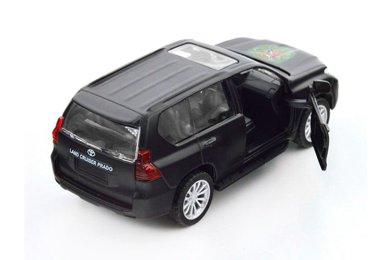 Машинка металічна шеврони Героїв Toyota Land Cruiser Prado 110 ОМБр TechnoDrive Маш6915 фото