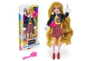 Лялька Emily Grace KH24/006 в стильному вбранні, кежуал стиль, аксес короб. 16,4*37,5*5,2 см Лял6345 фото