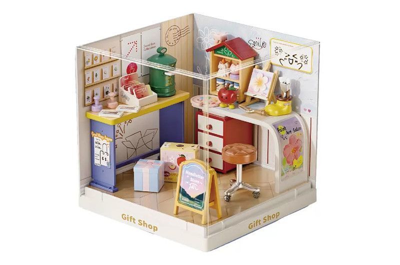 Конструктор-румбокс 8037 Mini House серії Інтер'єр Міні Крамниця подарунків Різ0926 фото