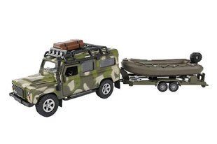 Ігровий набір &ndash; LAND ROVER DEFENDER MІЛІТАРІ (з човном) 520191.270 TechnoDrive Маш1986 фото