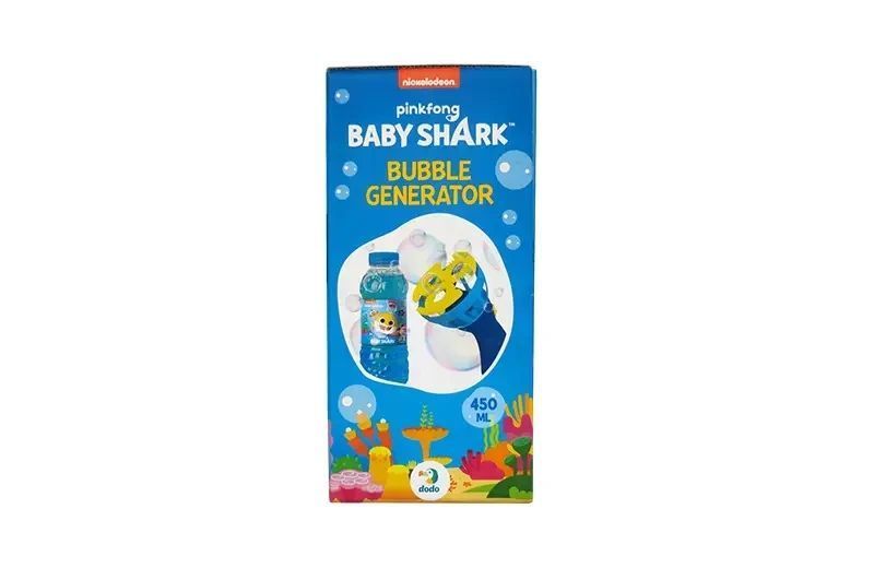 Генератор мильних бульбашок акула Baby Shark на батарейках 200612 DoDo Різ5847 фото