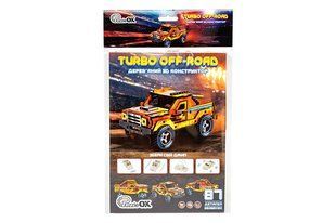 Конструктор 3D Puz-00972"Turbo off-road", дерев'яний PuzzleOk Дер2163 фото