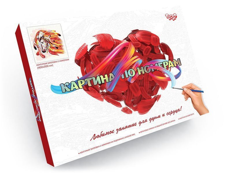 Набор для творчества Danko Toys Картина по номерам на холсте 40х50 см Нас9191 фото