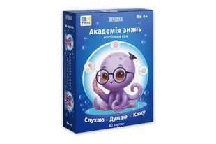 Настільна гра 31218 "Академія знань. Слухаю. Думаю. Кажу" STRATEG Нас1666 фото