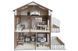 Дерев'яний ляльковий будиночок з меблями TREE HOUSE білий AM-1.02