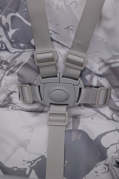 Стілець-гойдалка для годування дитини 2 в 1 VELANO Nomi, light grey 45683 фото