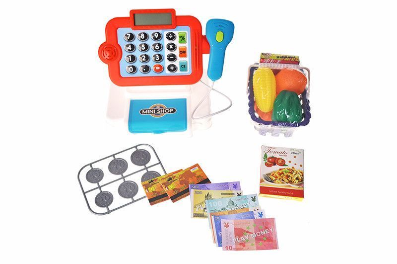Касовий апарат 66103 озвучений, зі світлом, в коробці р.34x15x20,5 см YG Toys Дів0305 фото