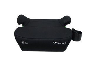 Бустер VELANO Primo i-Size 125-150 см, ISOFIX + подстаканник, black 48142 фото