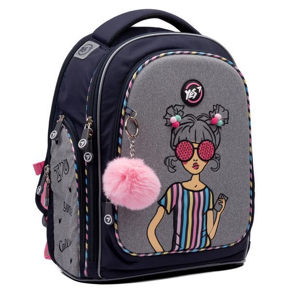 Стильний шкільний рюкзак YES S-84 Girls style Кнц2385 фото