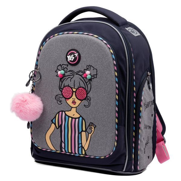 Стильний шкільний рюкзак YES S-84 Girls style Кнц2385 фото