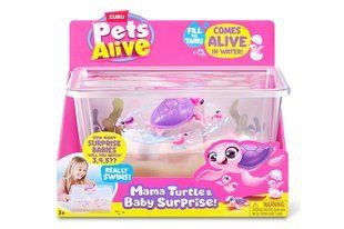 Інтерактивний ігровий набір 9560 PETS ALIVE серії "Mama & Baby Surprise" S1 &ndash; МАМА ЧЕРЕПАХА З СЮРПРИЗОМ Зві0283 фото