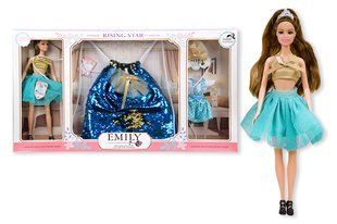 Лялька Emily, QJ083, в наборі спідниця для дитини, короб.60*33*6,5 см Лял0831 фото